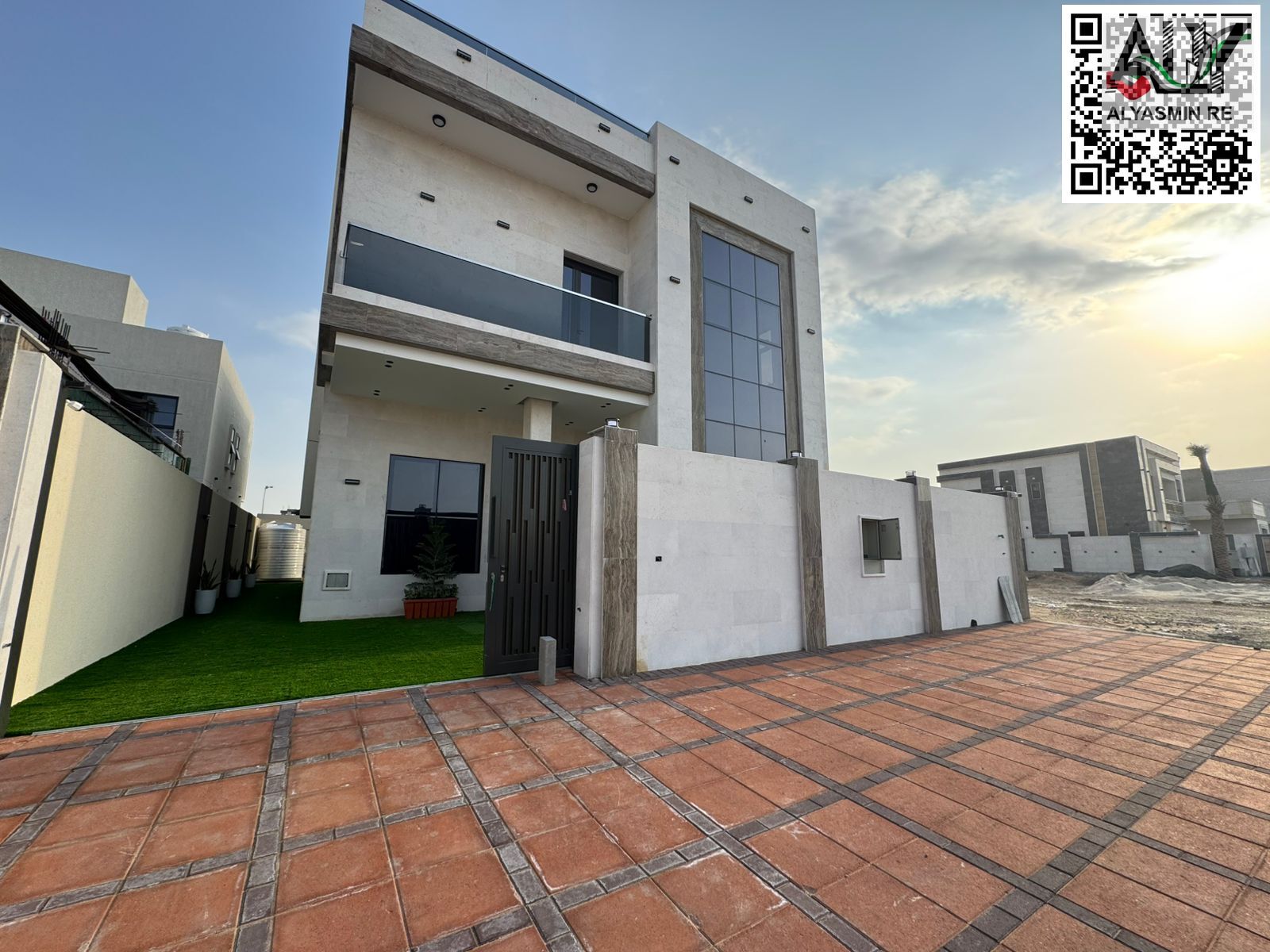 Villa for sale in Al Zahia with easy payment, one of the most beautiful areas in the Emirate of Ajman, freehold for all nationalities,