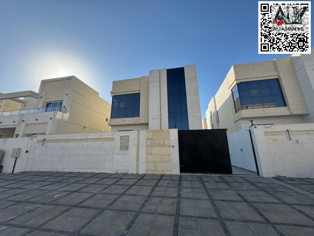An exceptional offer on super deluxe villas in the Emirate of Ajman Al Helio Without down payment and bank financing for the longest repayment period