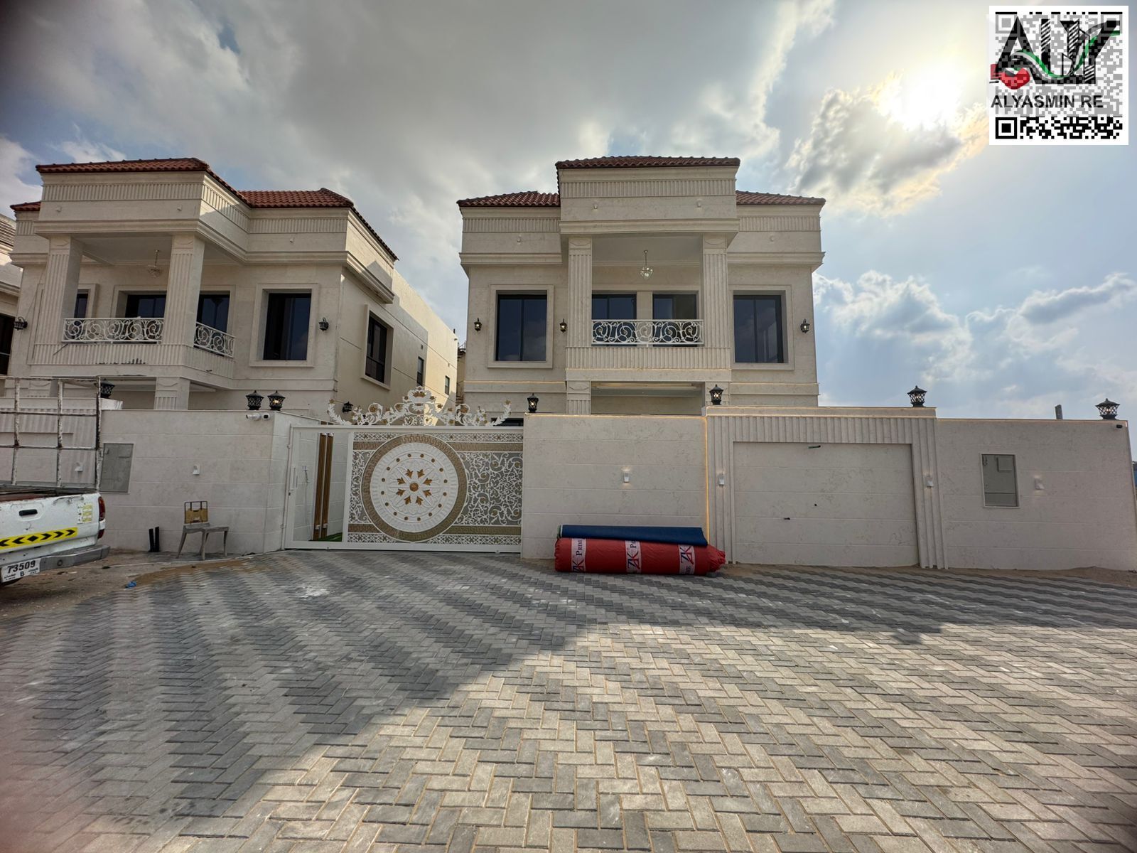 An exceptional offer on super deluxe villas in the Emirate of Ajman Al Helio Without down payment and bank financing for the longest repayment period