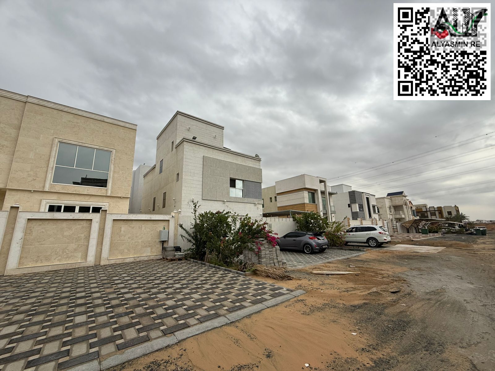 Villa for sale in Al Yasmine with easy payment, one of the most beautiful areas in the Emirate of Ajman, freehold for all nationalities,