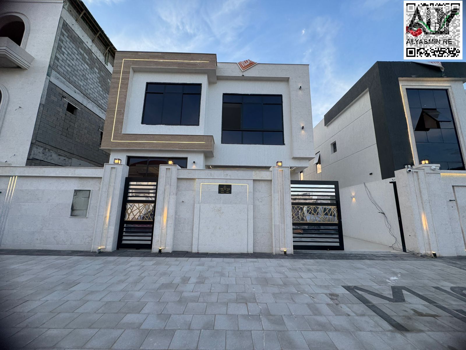 An exceptional offer on super deluxe villas in the Emirate of Ajman Al Helio Without down payment and bank financing for the longest repayment period