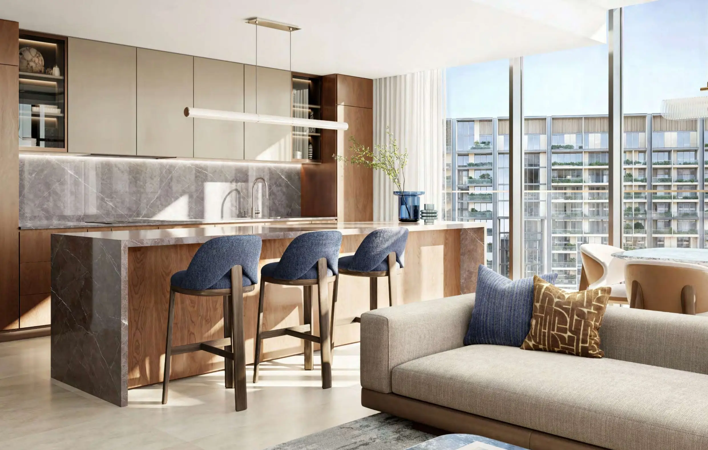 3 Bedroom | City Walk Crestlane 4 | Pool & Skyline Views