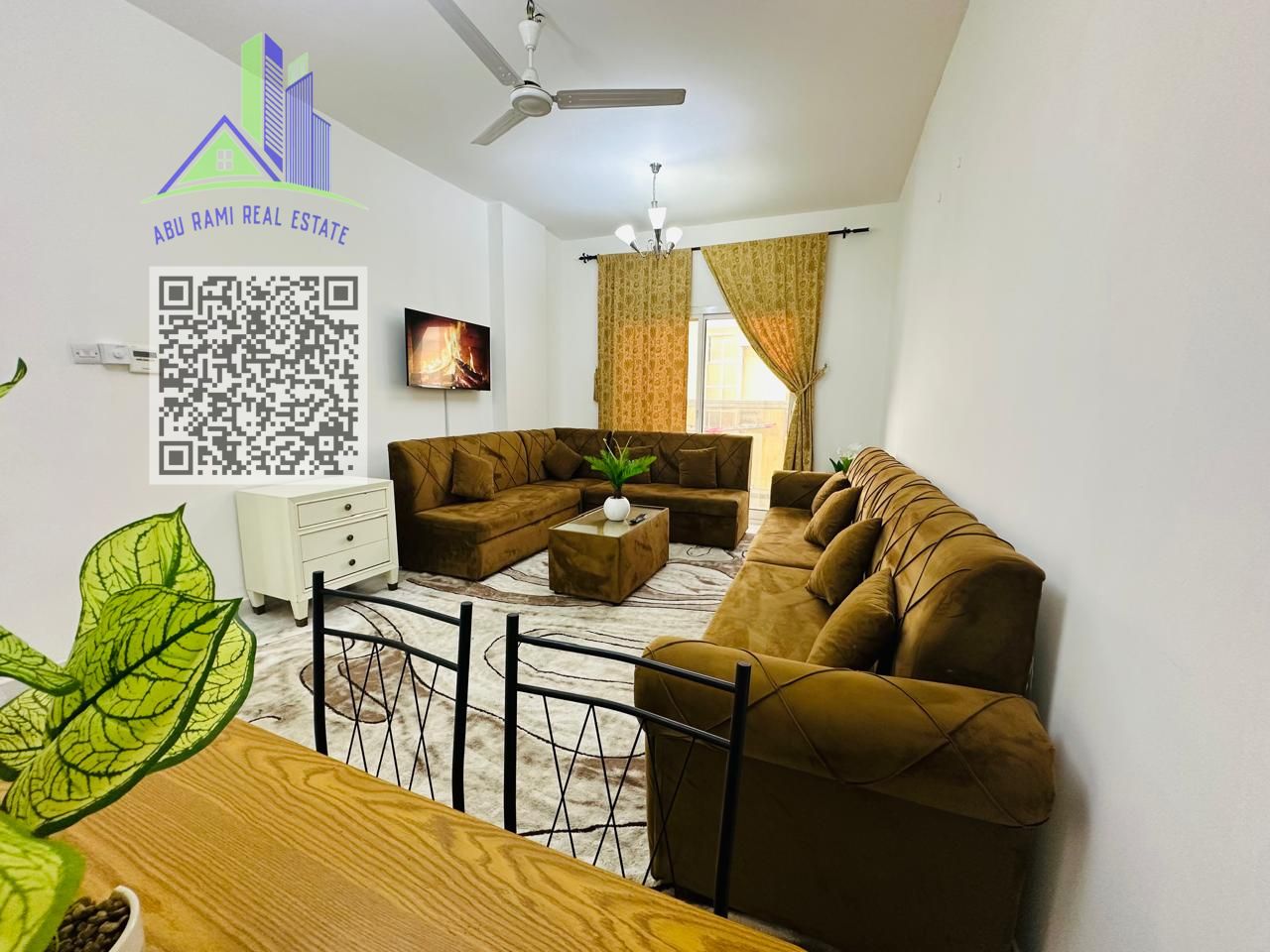 1bedroom for rent in Al rawda3 including bills + internet