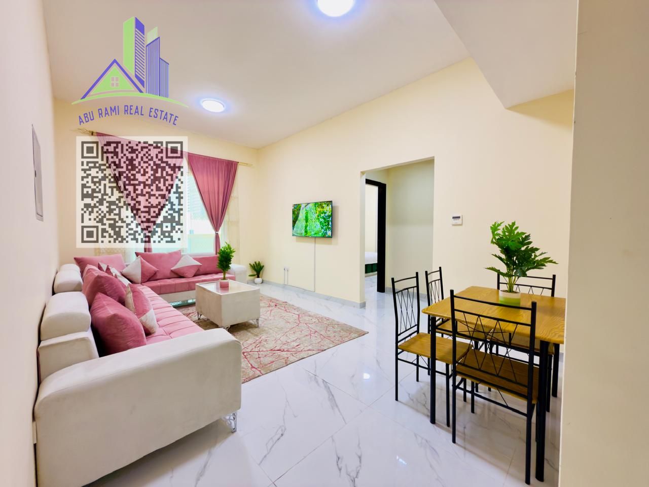 1BHK furnished apartment, first occupancy, new building - Al Rashidiya 3 - next to Grand Mall and opposite the Ladies' Park