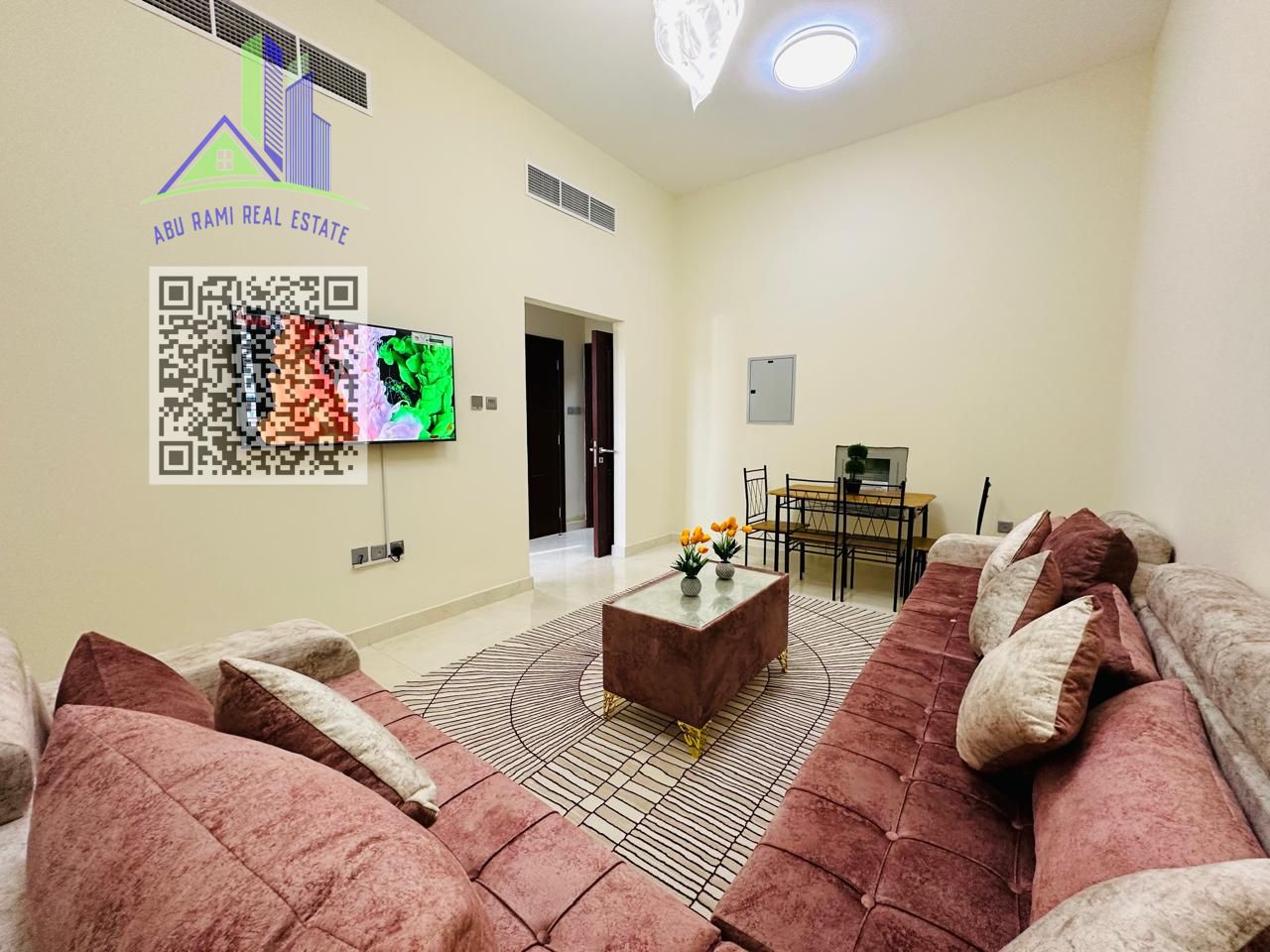 2bhk-Furnished monthly in Al Nuaimiya - Khalifa Street - next to Al Safeer Mall - prime location - 3 bathrooms - new building