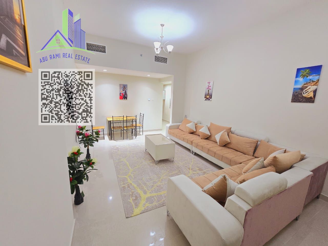 2bhk- furnished vip - Al Amriya area, opposite Al Hamidiya Park - directly on Sheikh Mohammed Bin Zayed Road