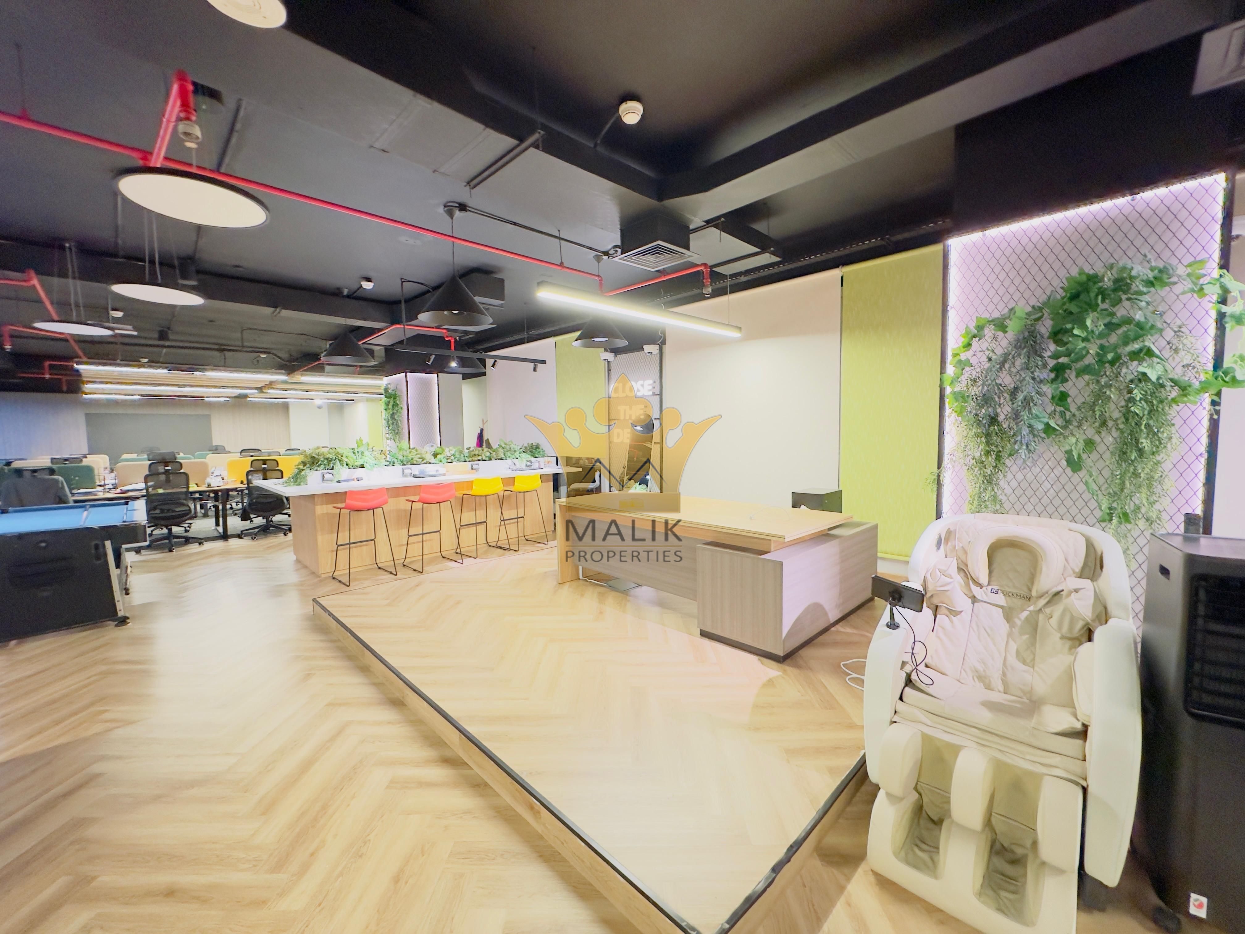 Furnished Office | Prime Location | Community View And Close to Metro