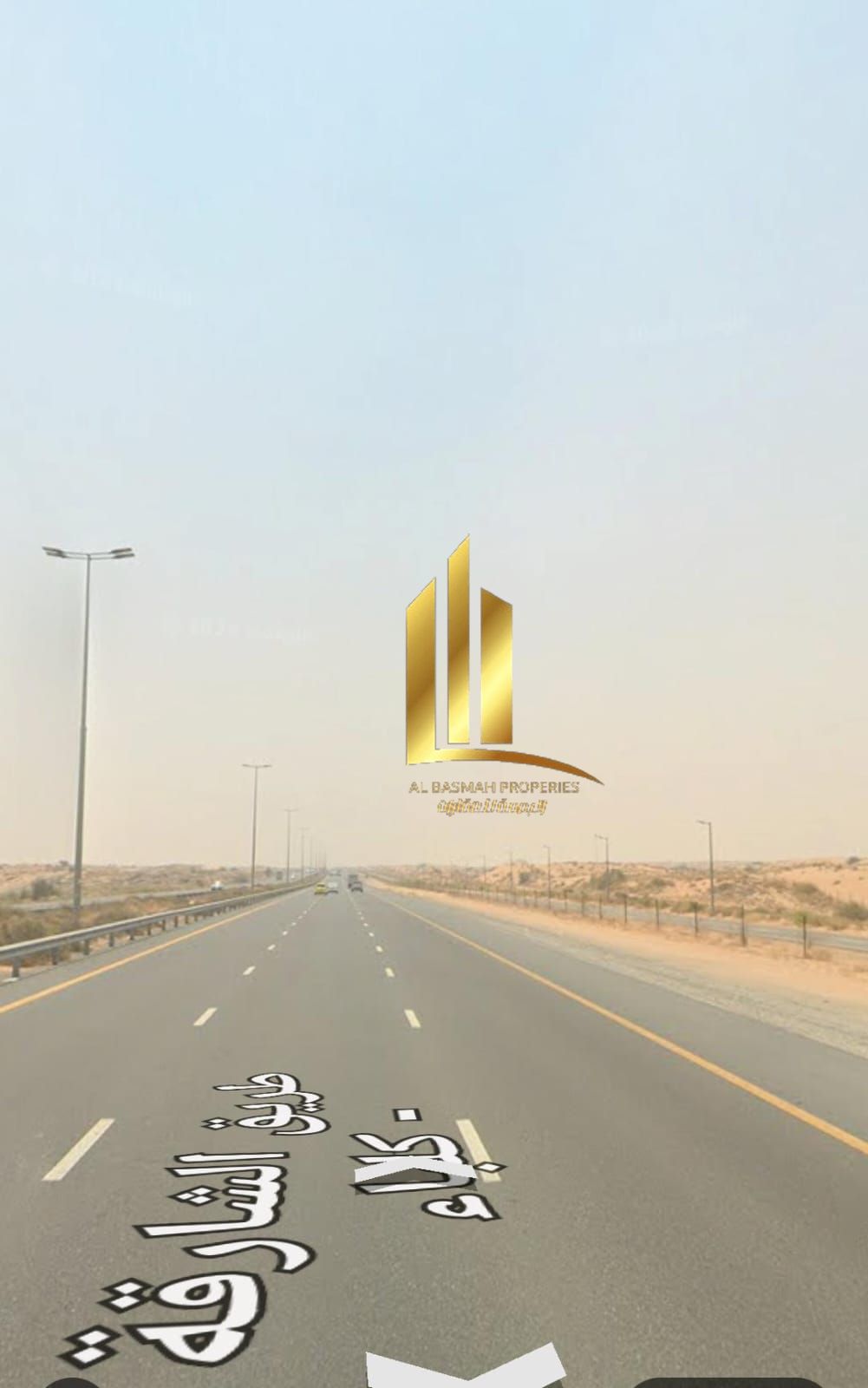 Commercial Land for Sale in Al Blida 1 – Prime Location on Mleiha Street Main Road