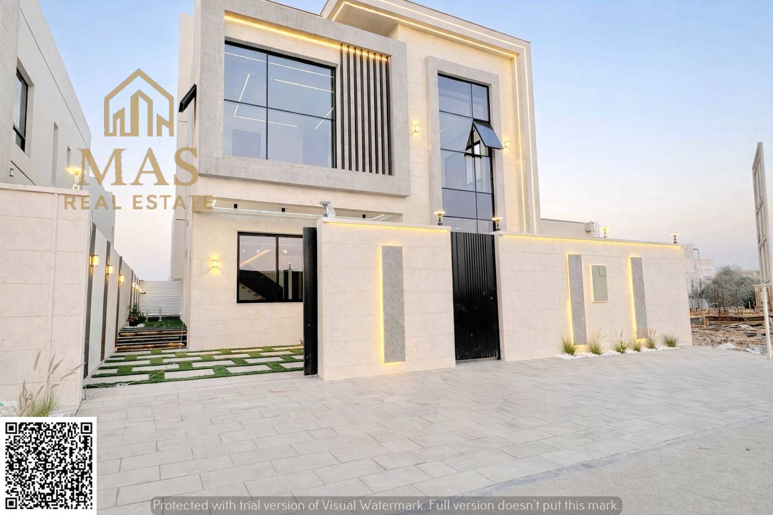 Modern Luxury Villa for Sale | Private Pool & Rooftop | Facing Park