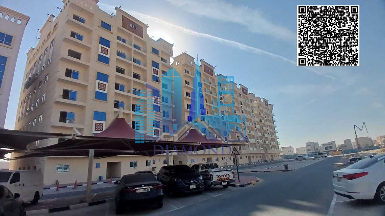One-bedroom apartment for sale, freehold, for all nationalities, with a 5% down payment and installments for 7 years in Princess Village, Ajman.