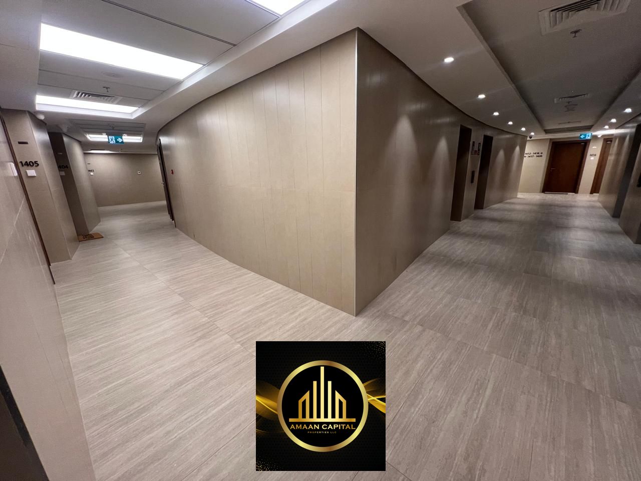 For annual rent, a first-occupant studio in Al Amra, Ajman