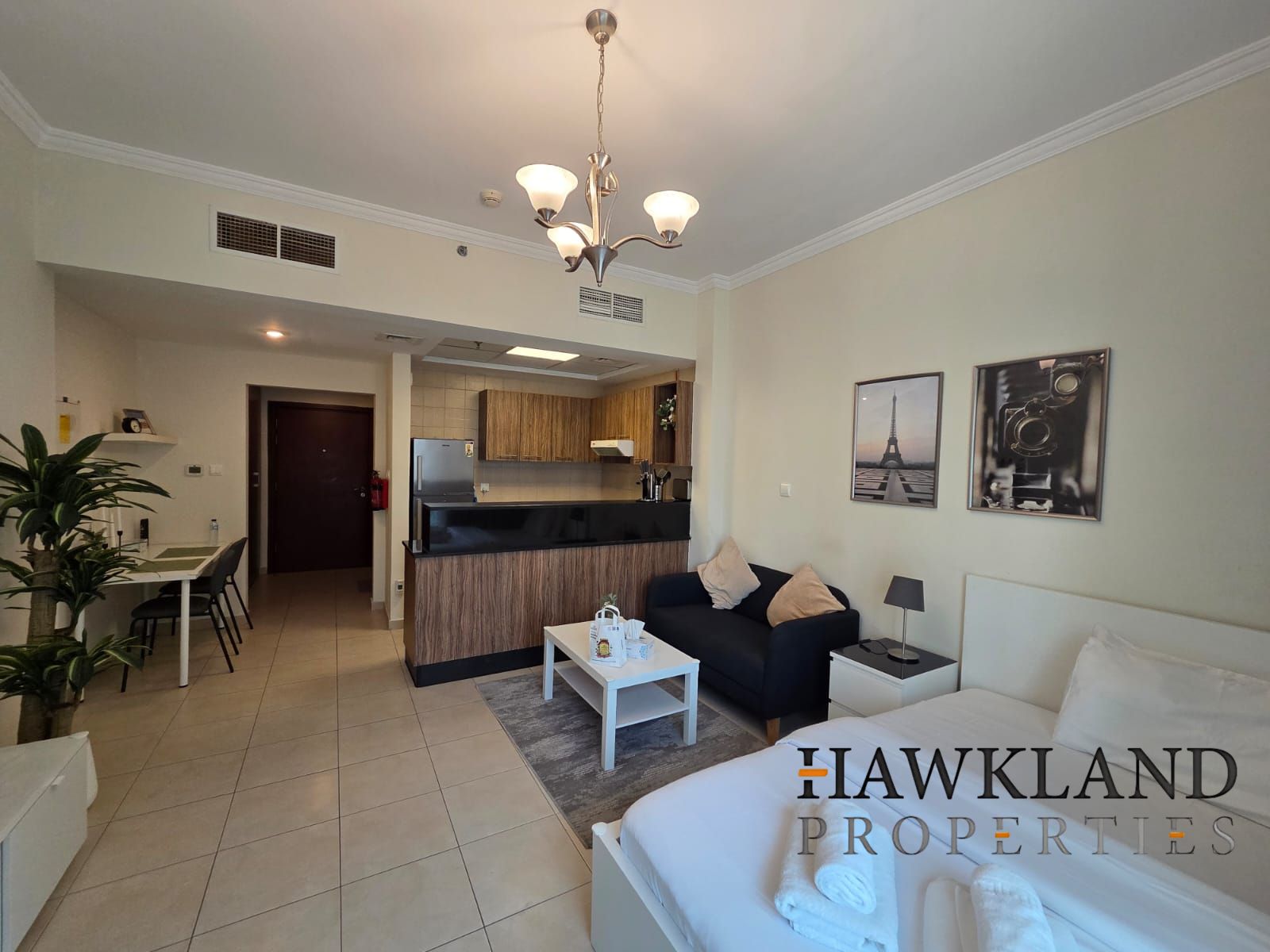 Specious Furnished Studio Burj AL Noujoom