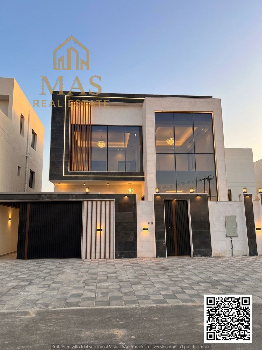 Modern villa for sale- Overlooking the main street- Freehold ownership for all nationalities.