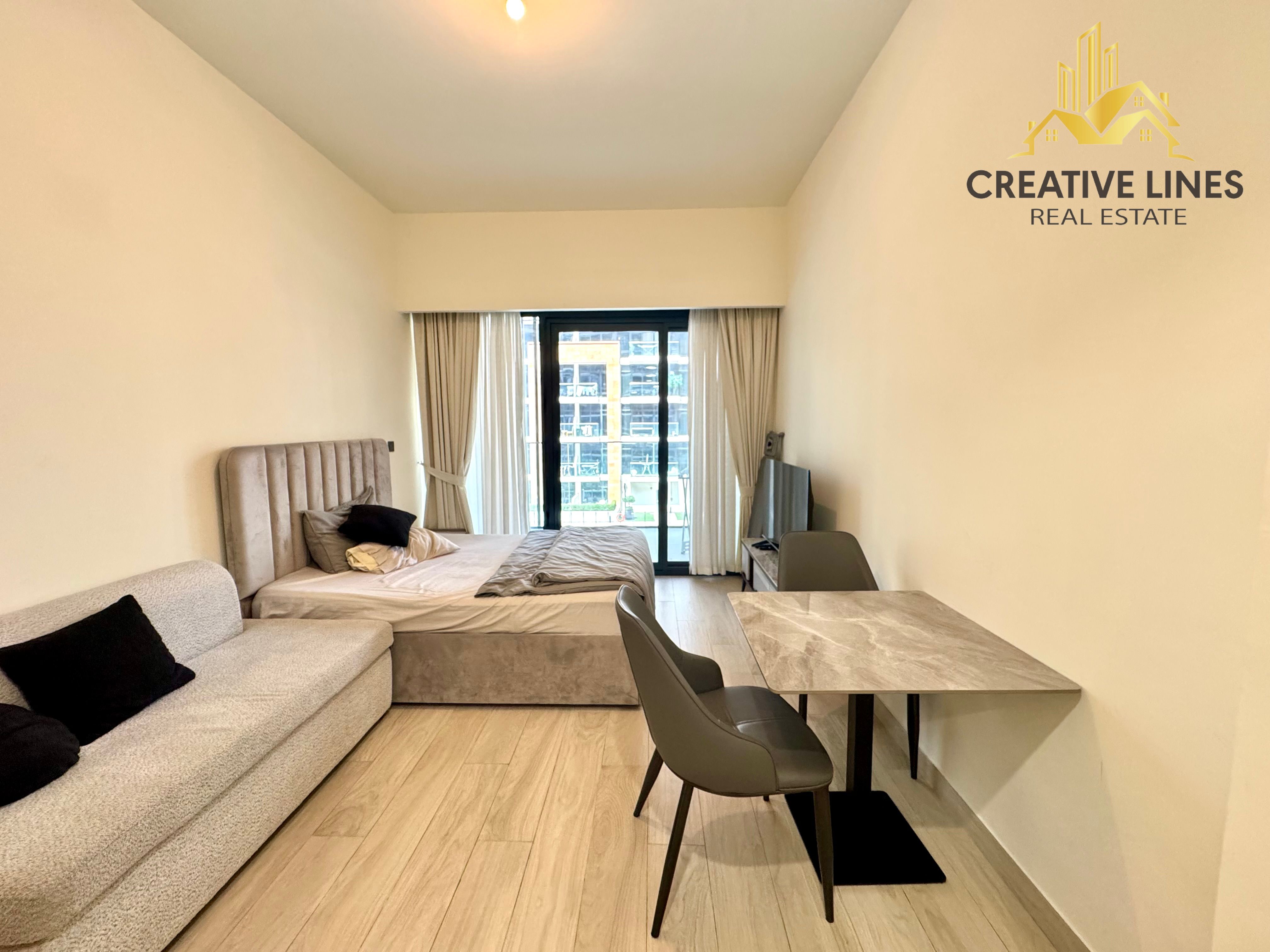 Flexible Payment |Fully Furnished | Studio Apartment | Swimming pool view |
