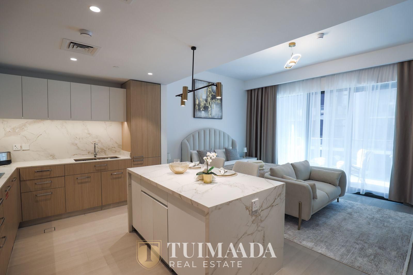 Furnished Studio | Berkeley Place | Balcony & Burj View | Pool & Gym Access