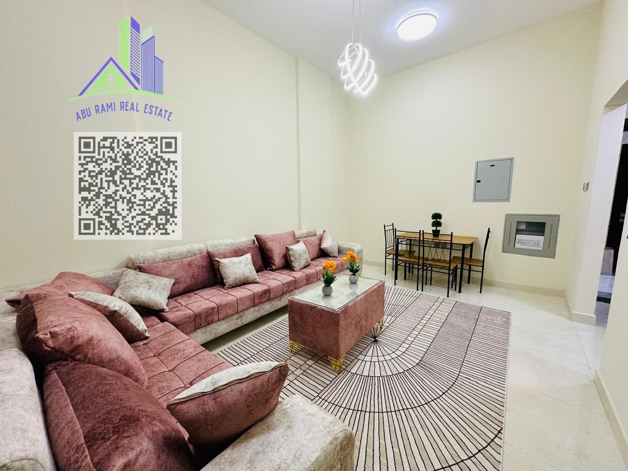 Furnished 1bhk apartment for monthly rent in Ajman Al Nuaimiya 2 area, Kuwait Street