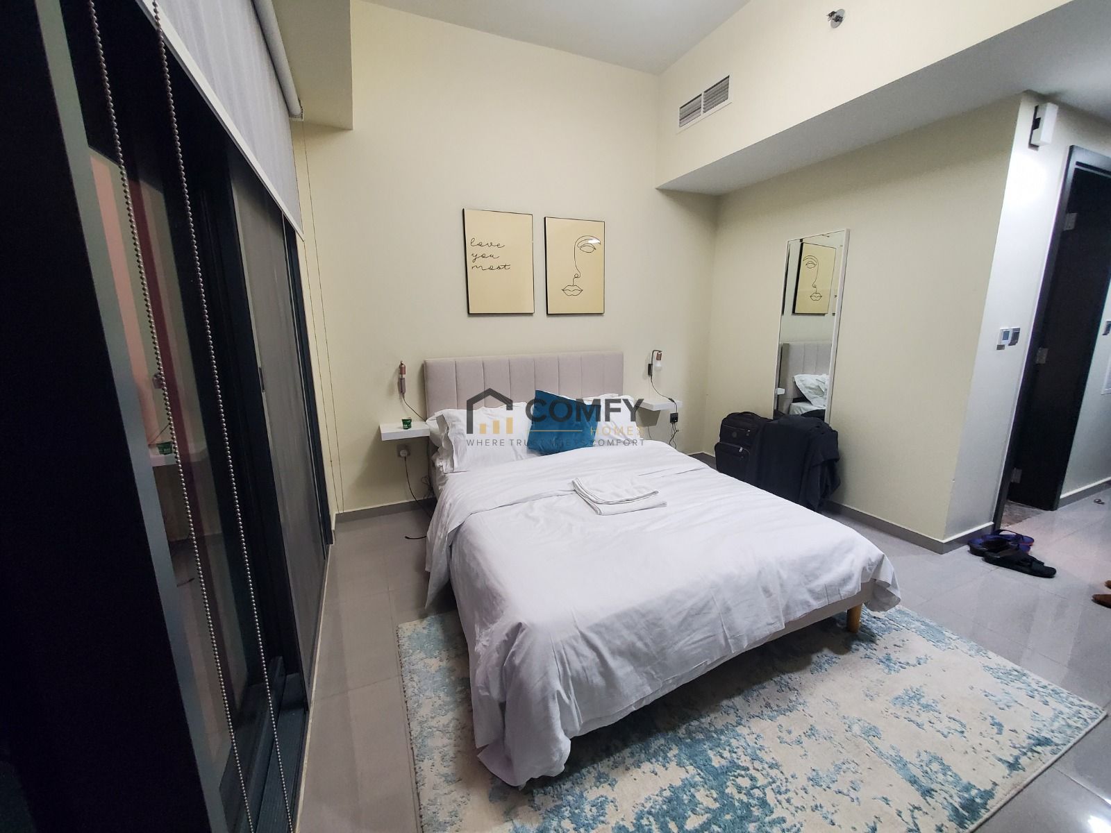 Fully Furnished | Studio Apt. With Balcony | Near To Metro