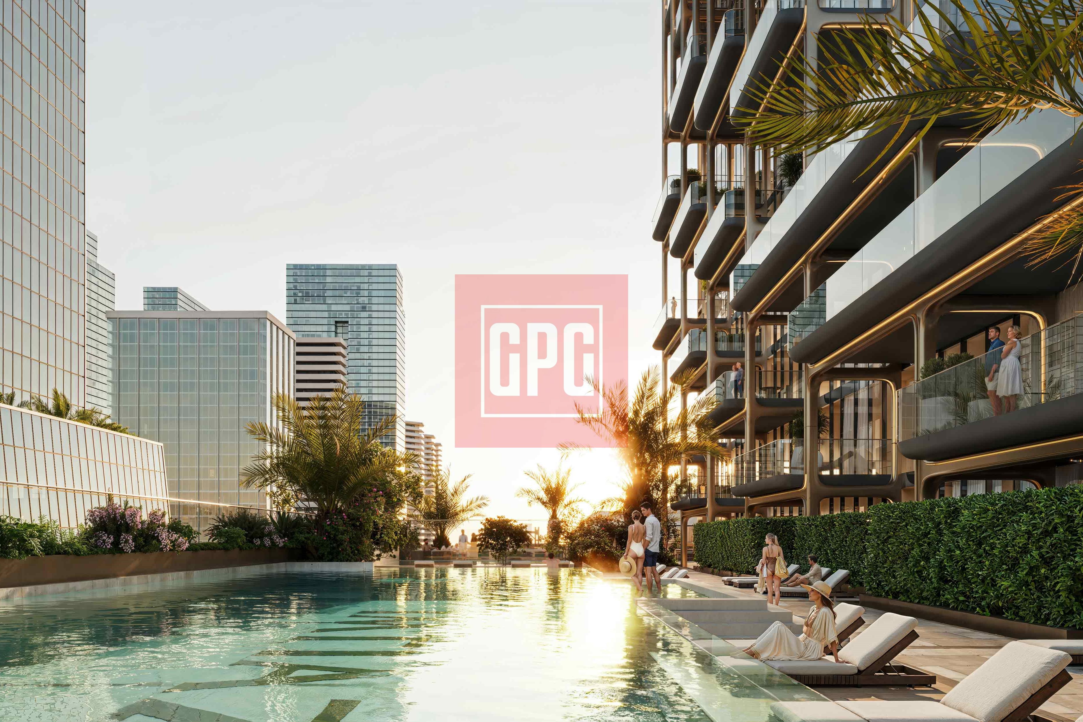 High-Floor 4-Bedroom Luxury Apartment with Skyline, Lagoon & Cityscape Views in Symphony by Imtiaz, Bukadra – Dubai