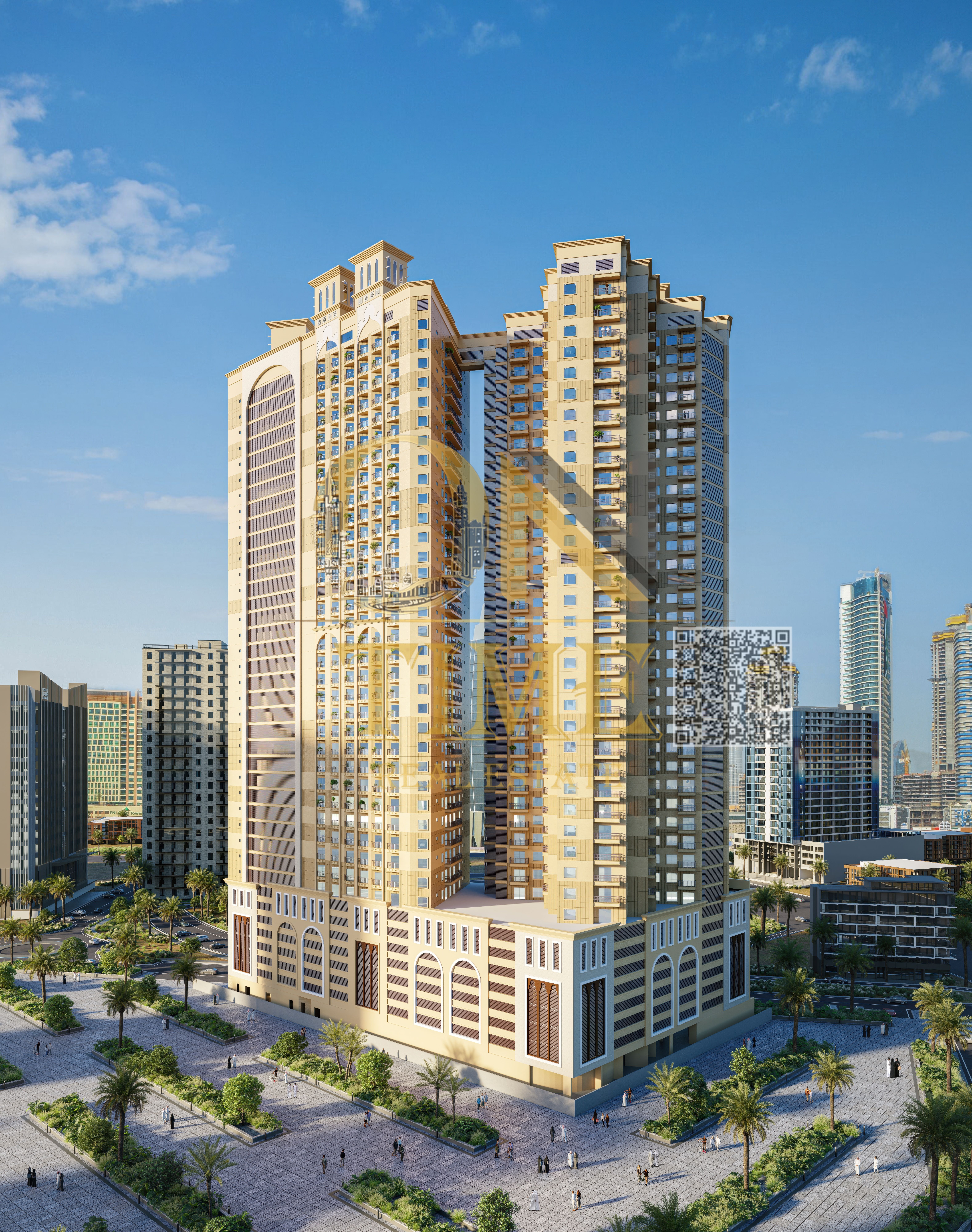 A luxury opportunity for those seeking a prime location: Own for 42,000 - installments over 7 years - with a leading developer - no registration fees
