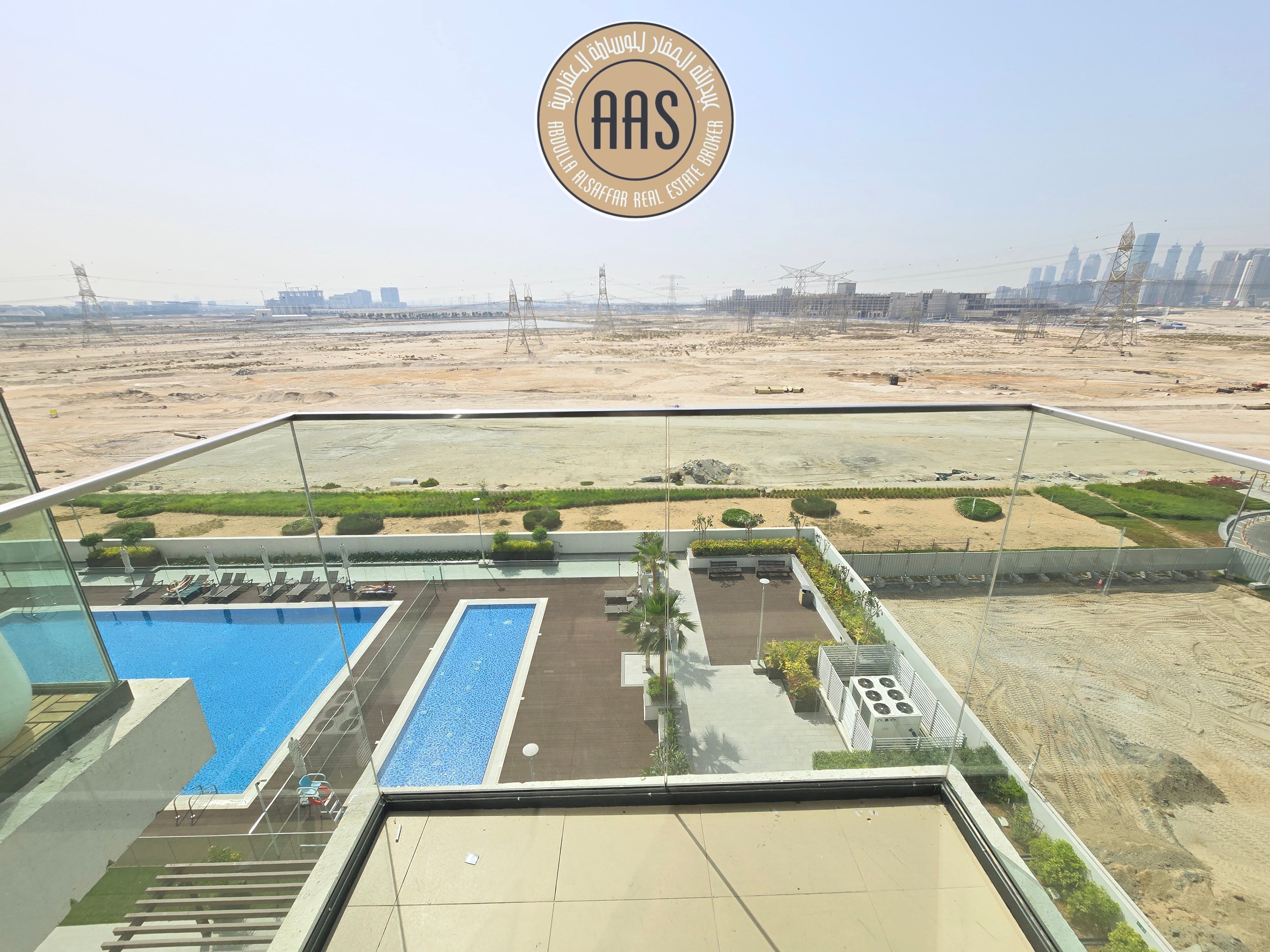 Chiller Free Ready To Move 1-bedroom Apartment Pool And Burj Khalifa view .