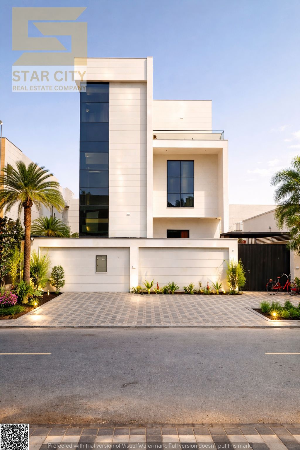villa for Sale in Al Zahya – Ajman Prime Location – Close to Services Road Ground + First Floor + Rooftop