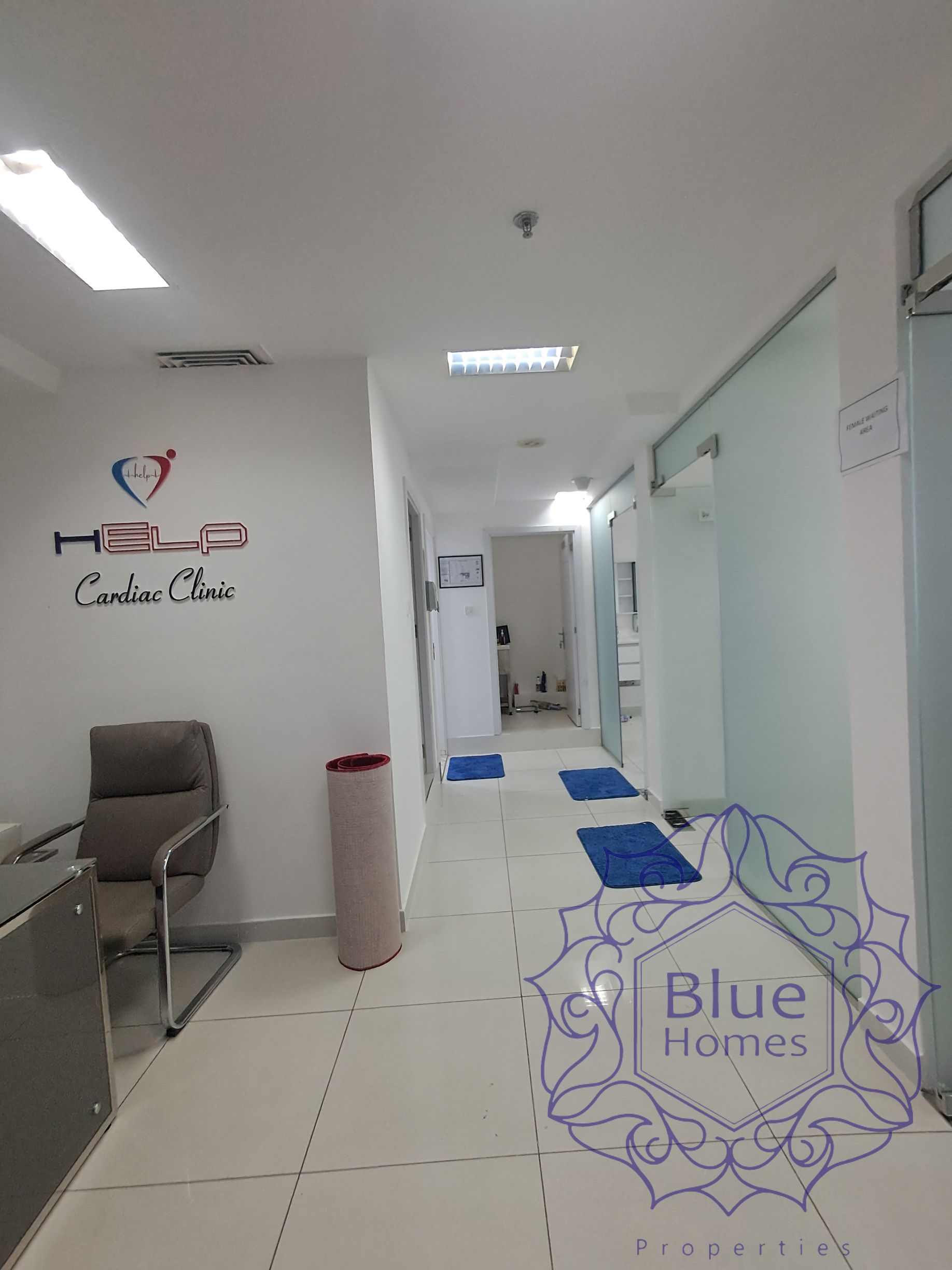 Chiller Ac free | best for clinics | 3 glass partition