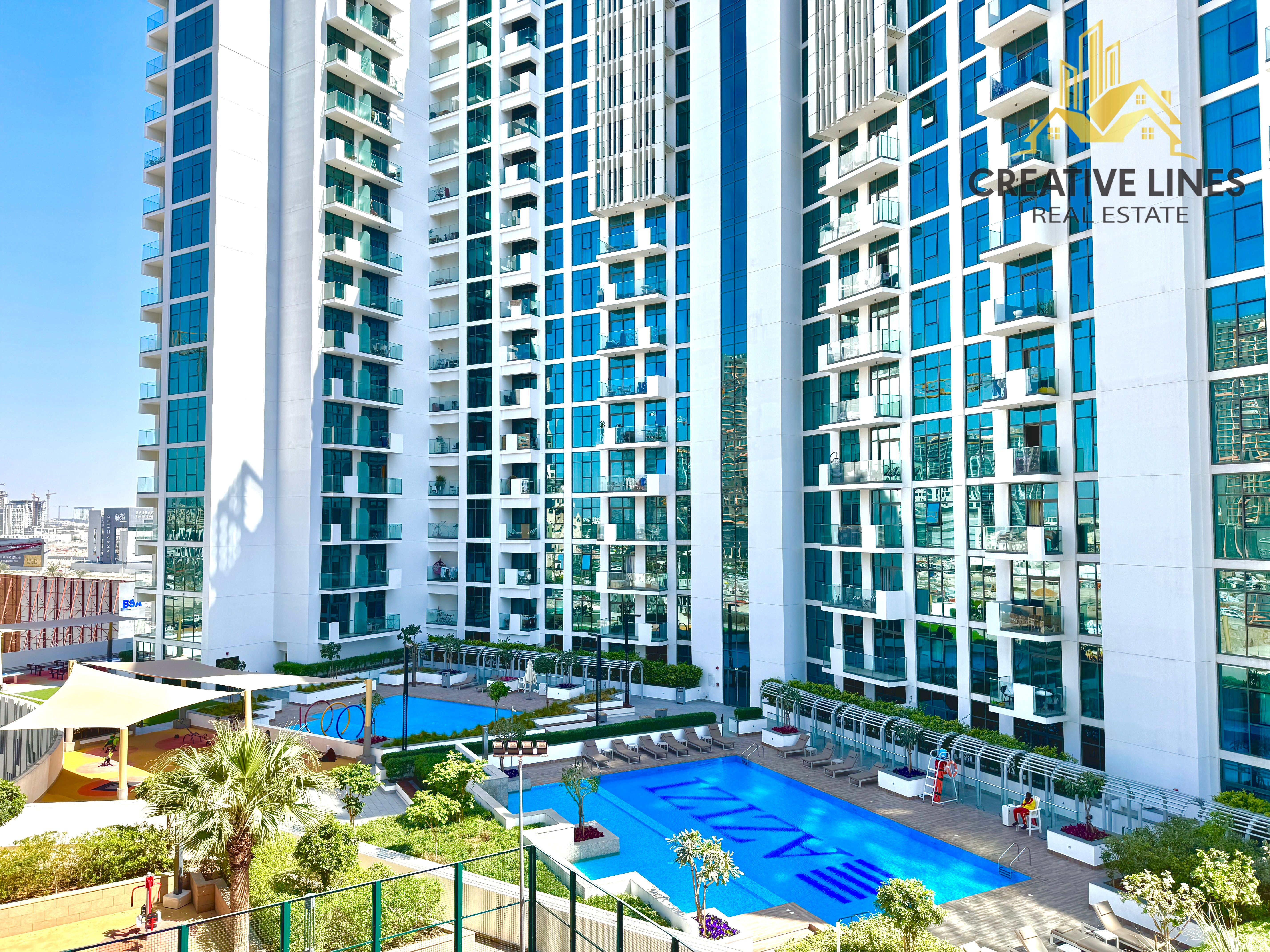 Specious Layout || Pool view