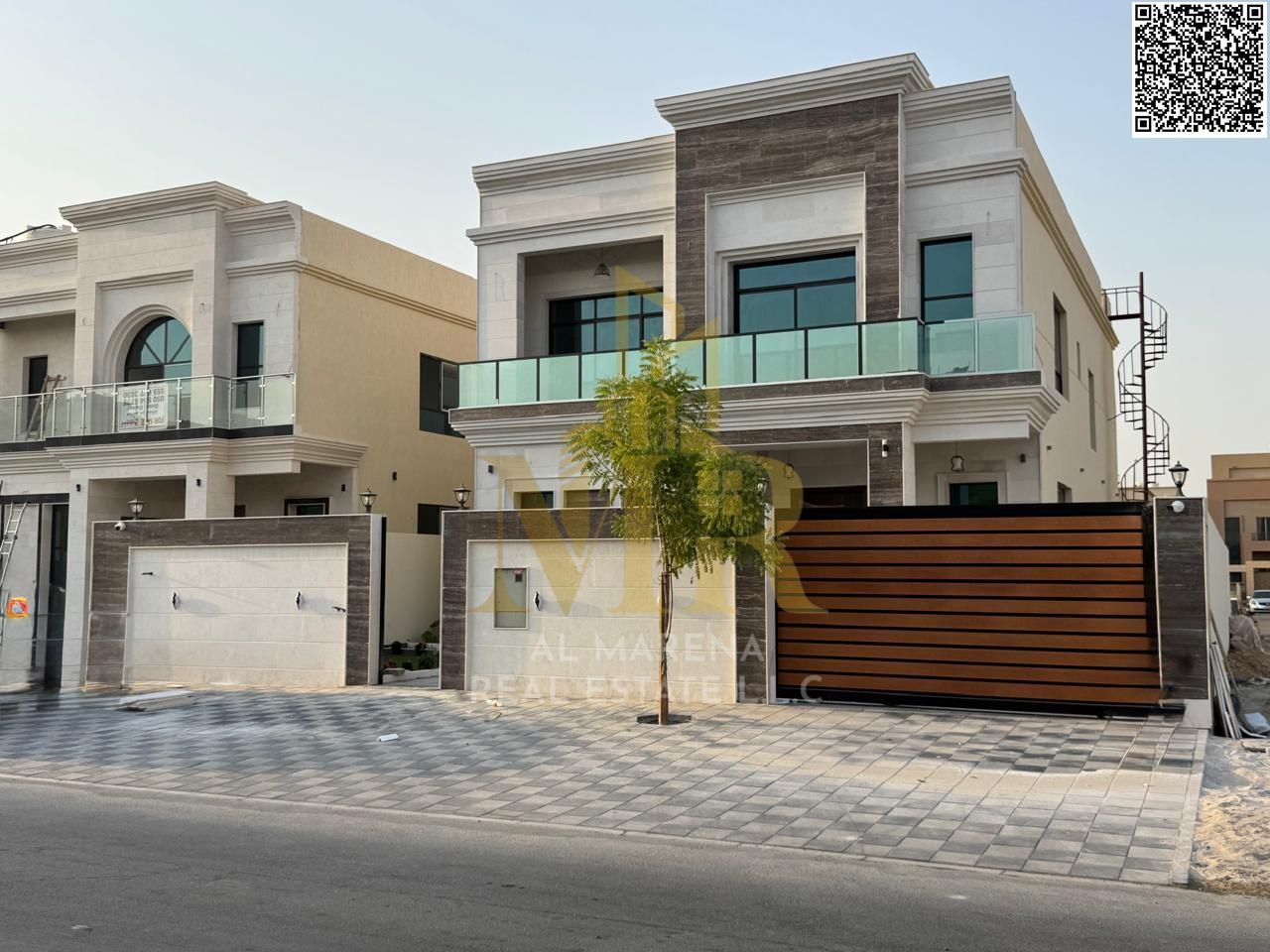 Elegant Villa for Sale in Al Rawda 3 5 Master Bedrooms | Majlis & Living Room | Modern Kitchen | Internal Yard | Rooftop