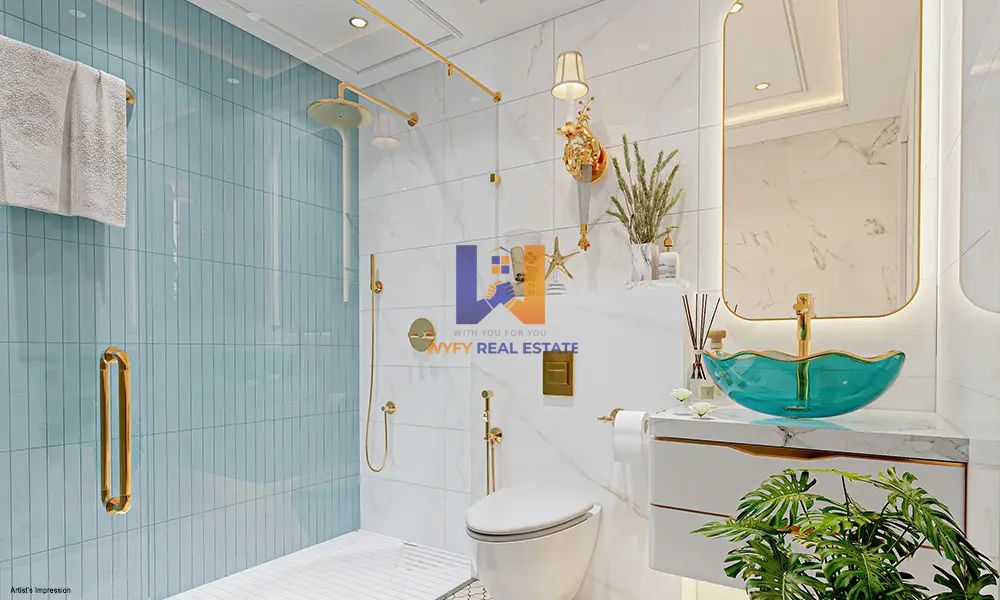 FURNISHED 2 BHK WITH DESIGNER PRIVATE POOL | AQUA DIMORE