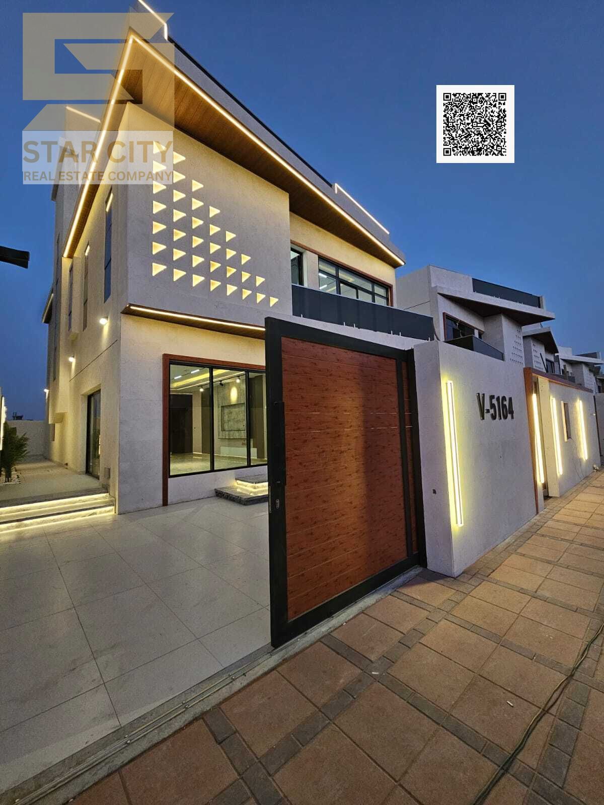 Luxury European design villa for sale in Al-Haliyo – Al-Waha Scheme - registration fees included