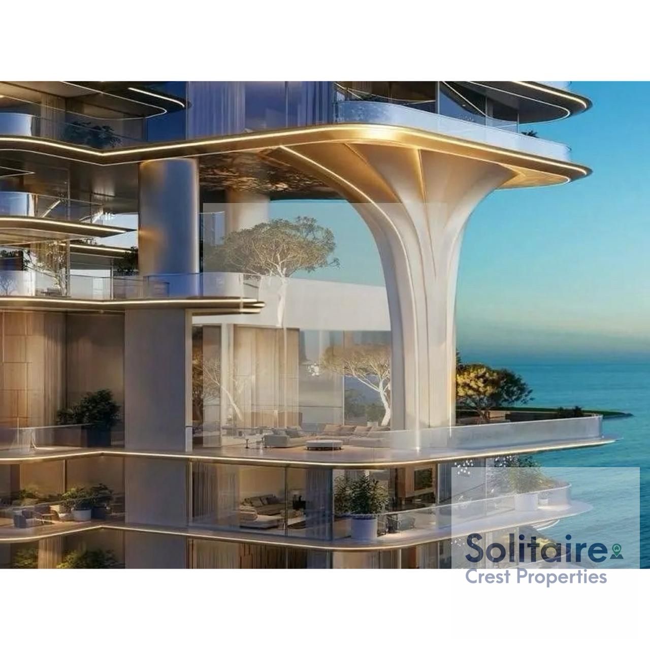 Sea-Facing 1BR Apartment | Breez by Danube | Furnished with Balcony
