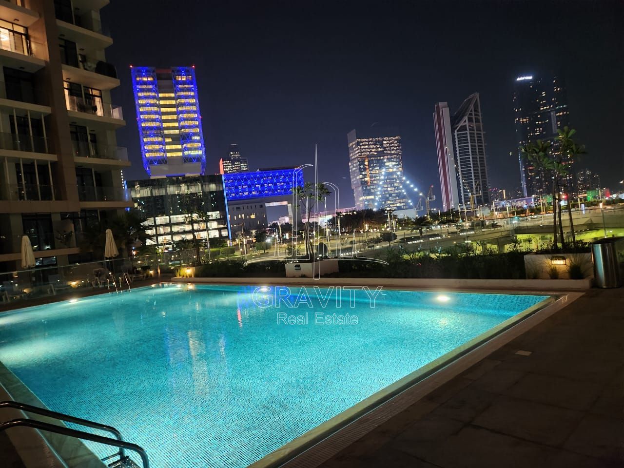Fully Furnished 1BR Apt with Balcony | Serene Pool View