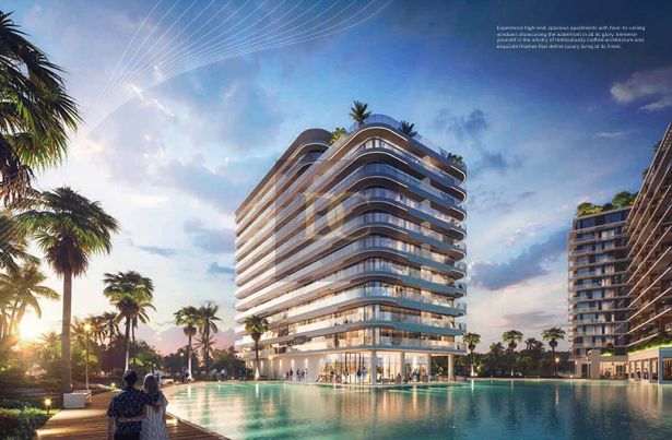 Furnished Studio | Azizi Venice 7 | Lagoon & Marina Views