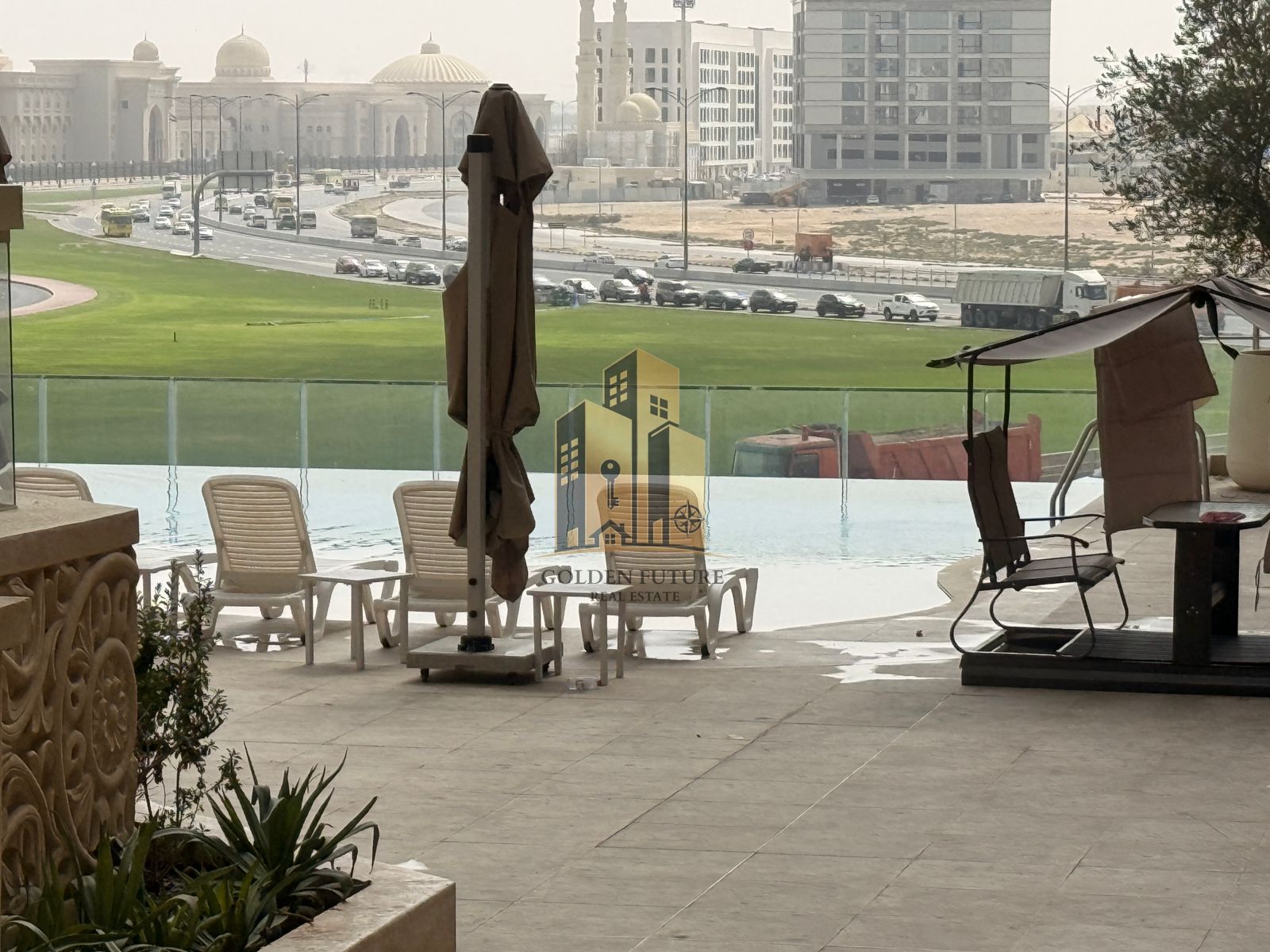 LUXURY 1BHK | BALCONY WARDROBES | GYM AND POOL