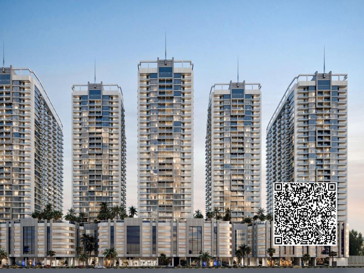 1BHK for Sale in Ajman Creek Towers – City View | Spacious Layout | 10% Down Payment