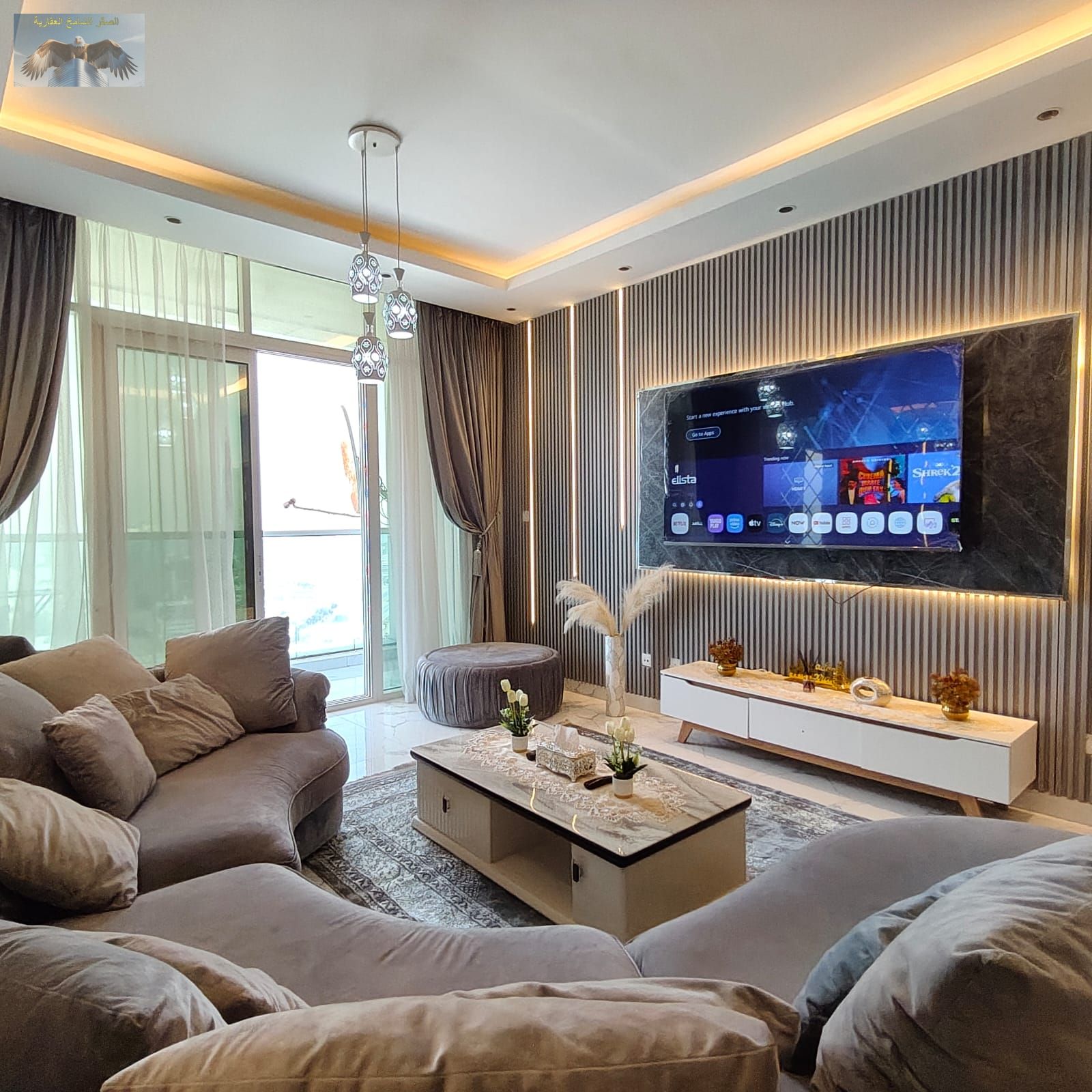 Luxury 3BR Master - Full Sea View – Oasis Towers