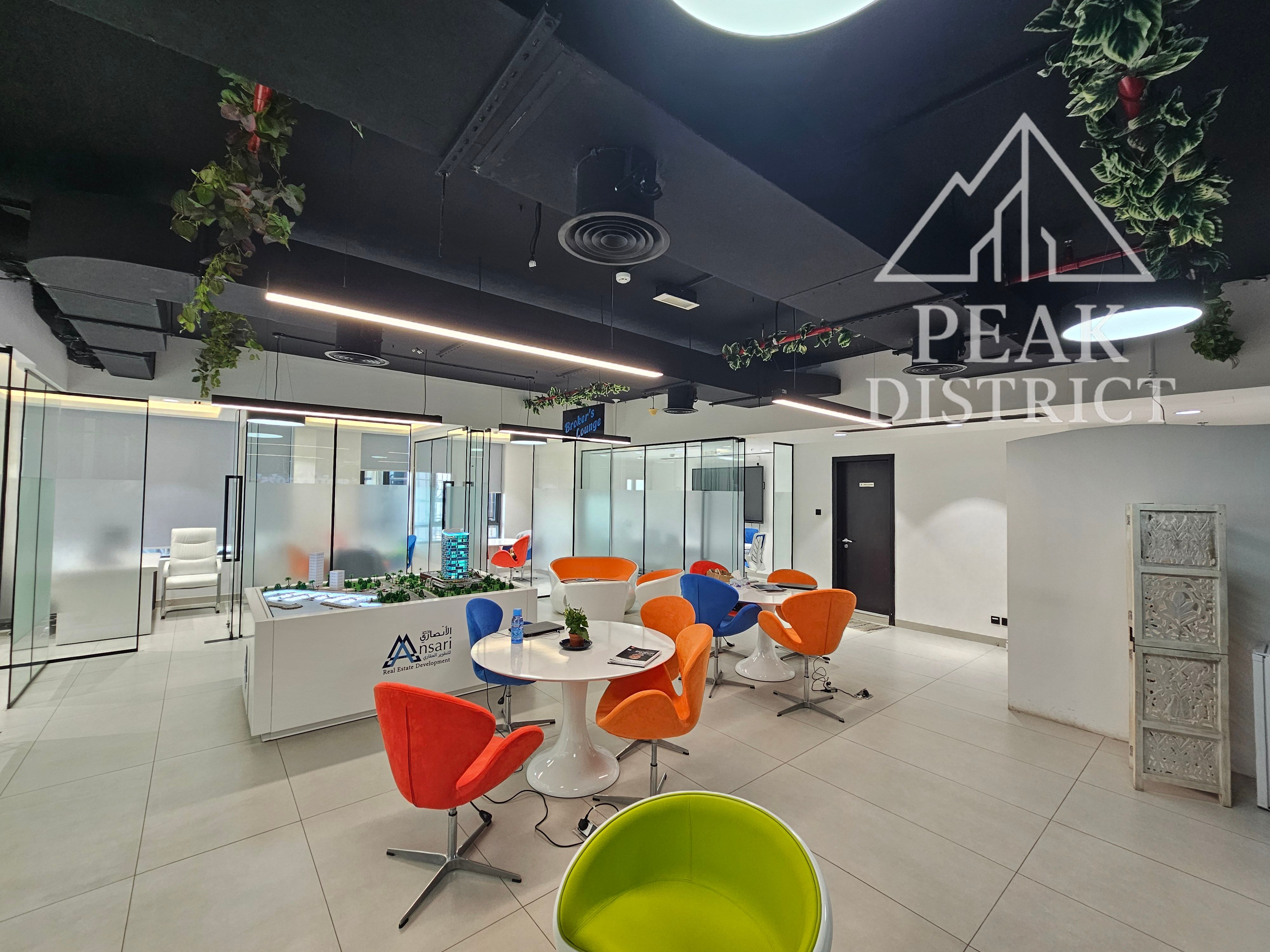 Fitted Office | Furnished | Sheikh Mohammed Bin Zayed Road View