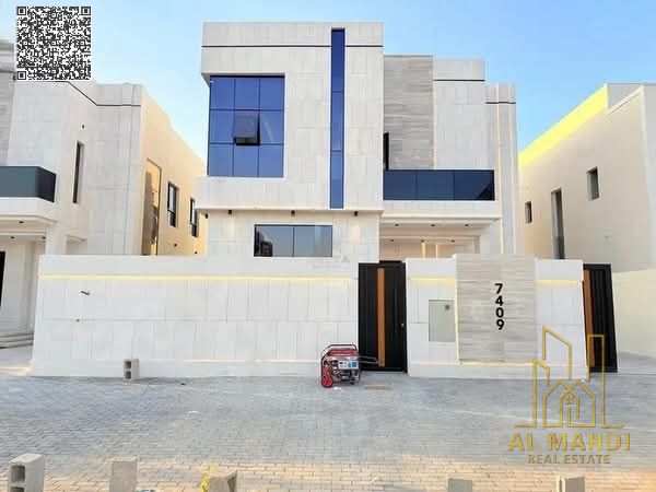 Luxury villa in Ajman, ready for immediate occupancy. Freehold ownership, registration fees included. Price negotiable.