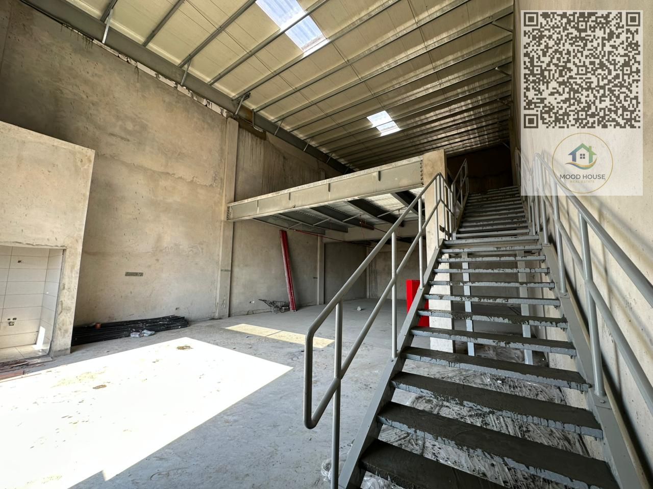 Premium Warehouse with Mezzanine for Rent in **Al Jurf Industrial 3** – 3-Phase Power & Strategic Location Suitable for All Commercial Activities