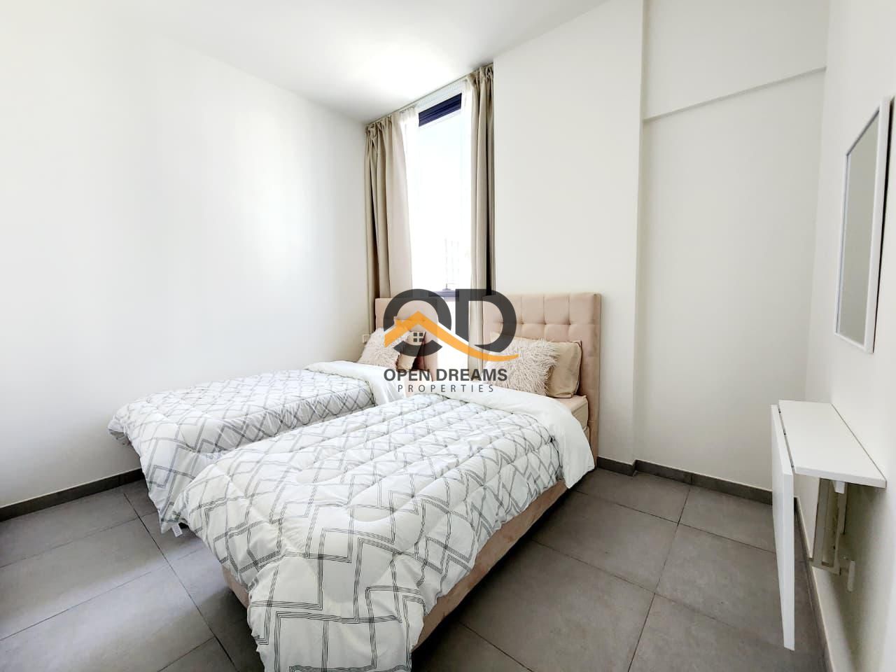Stunning 1BHK Fully Furnished Apartment in Riff 3 with Panoramic Move Views!”