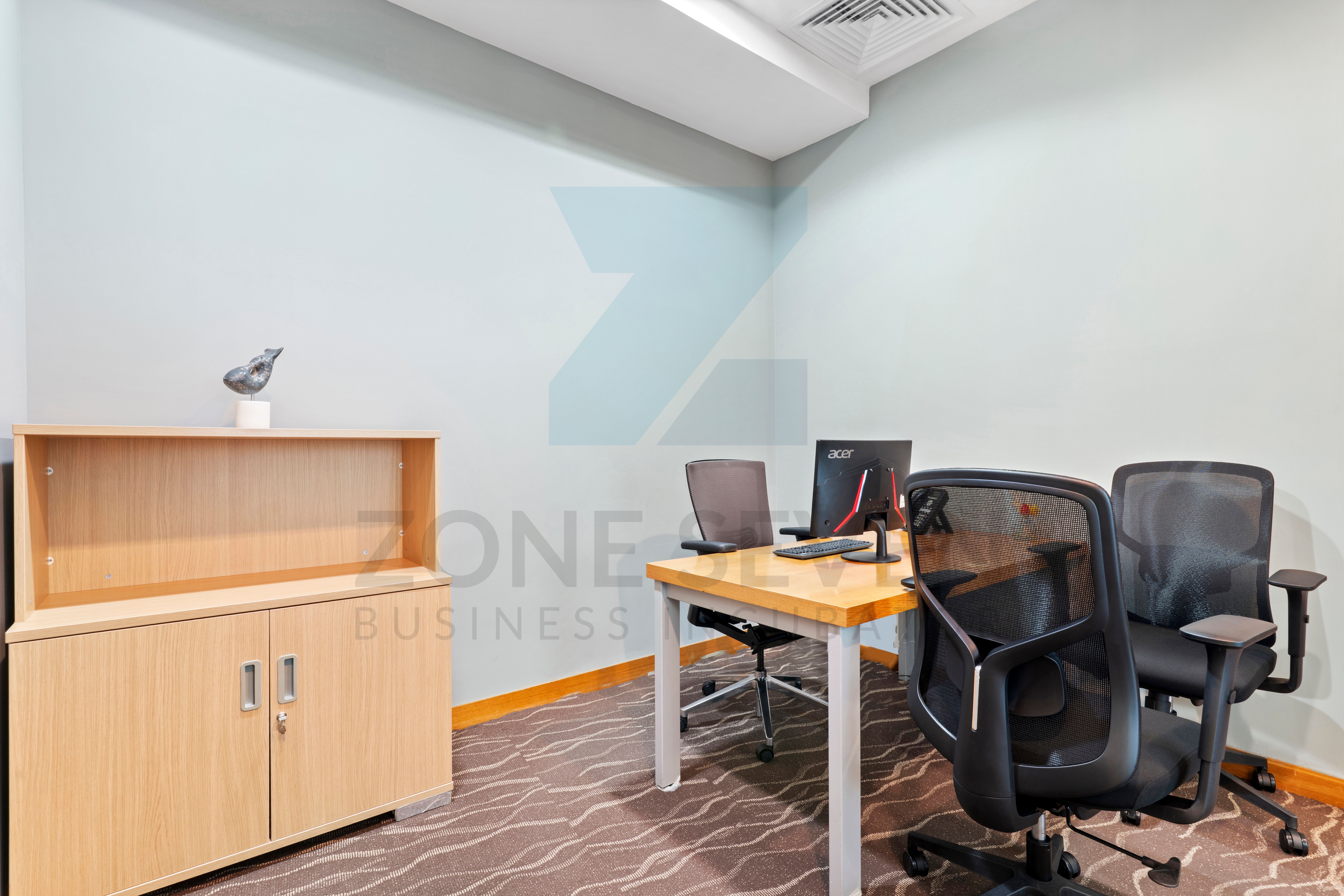 SERVICED OFFICE | BURJ KHALIFA VIEW | BRIDGE TO METRO