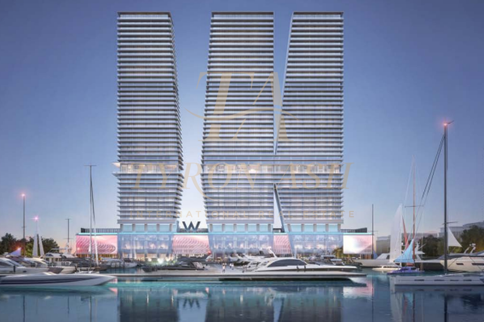 W Dubai Harbour 4BR | Sea View ROI Play