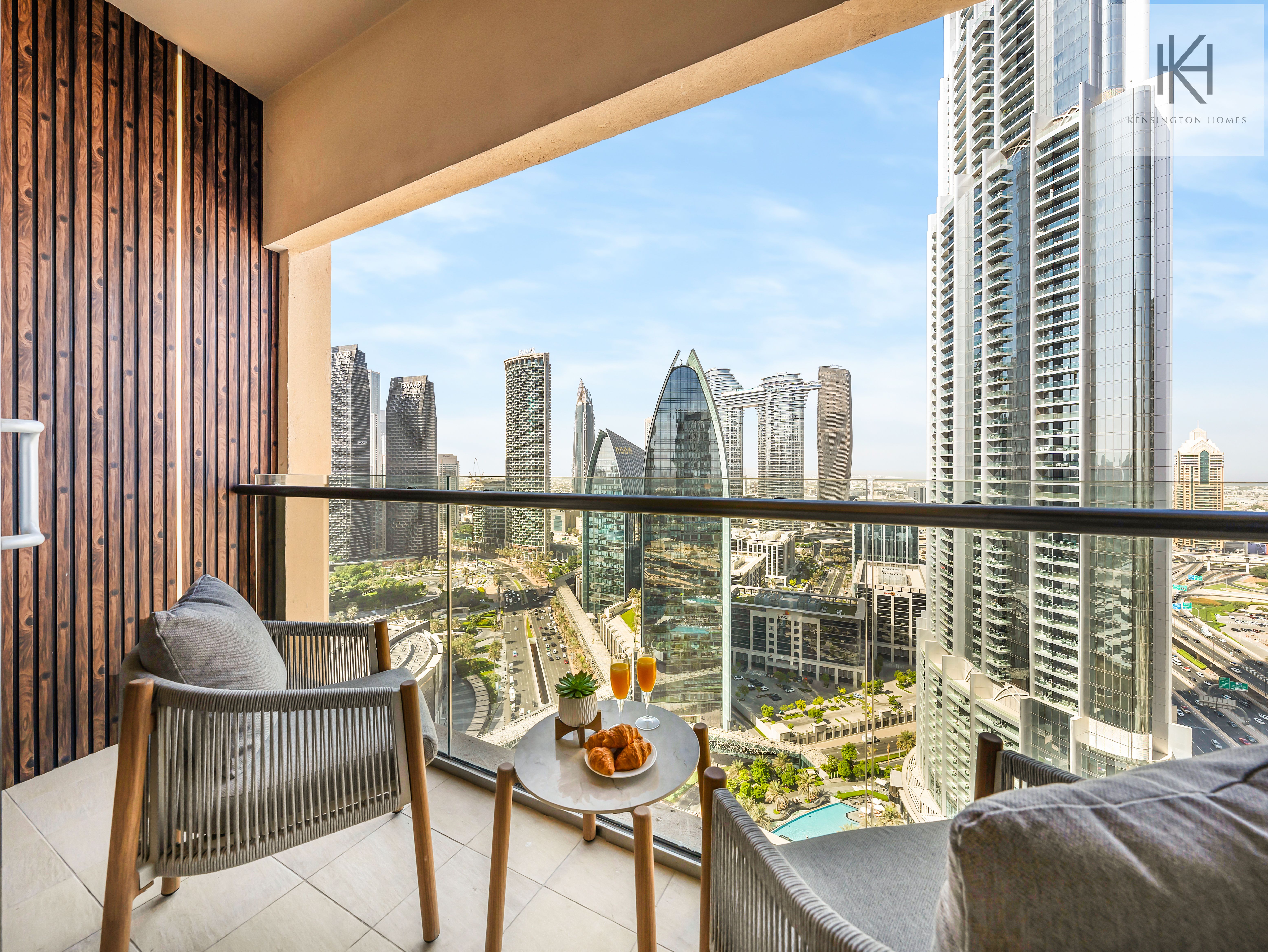 No Commission ! Free Bills ! Kensington Studio Kempinski Residences Dubai Mall!