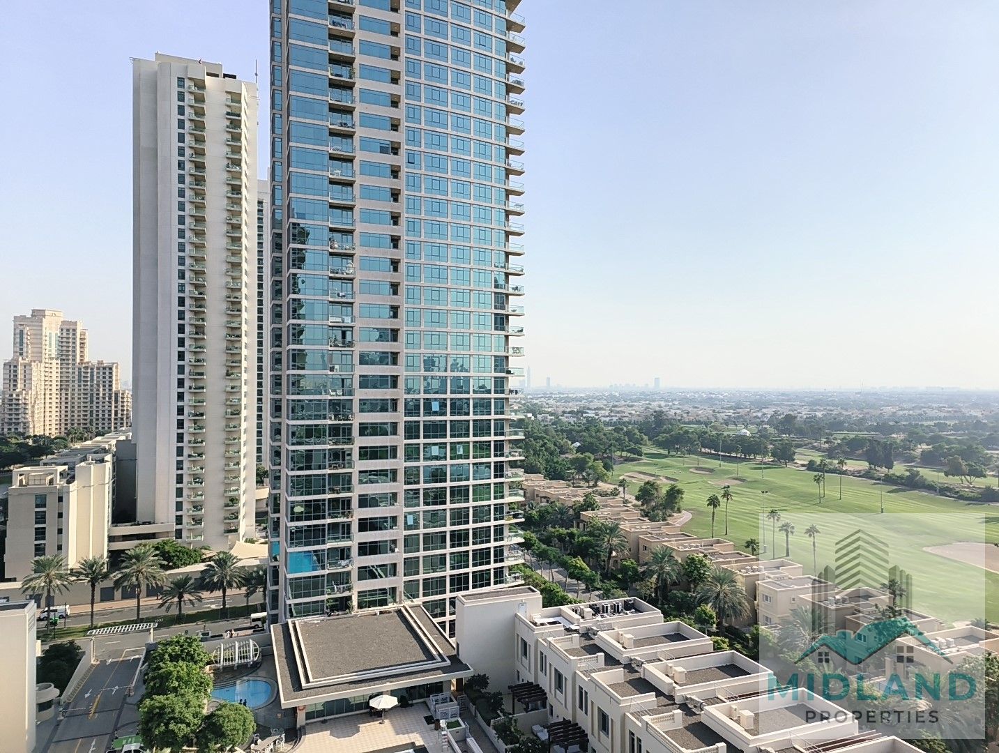 2BR Apartment | Golf Tower 1 | Furnished | Park & Lake View