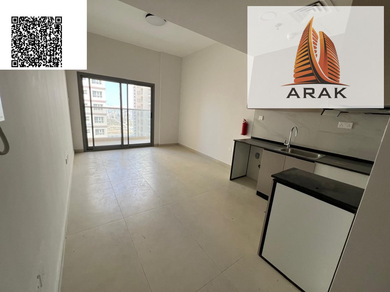 Annual Studio for Rent – The Residence, Al Amerah, Ajman