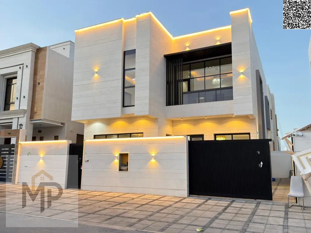 Villa for sale in Ajman, opposite Al Rahmaniya, Sharjah. A great deal! Excellent location. Freehold ownership for life. Available to all nationalities