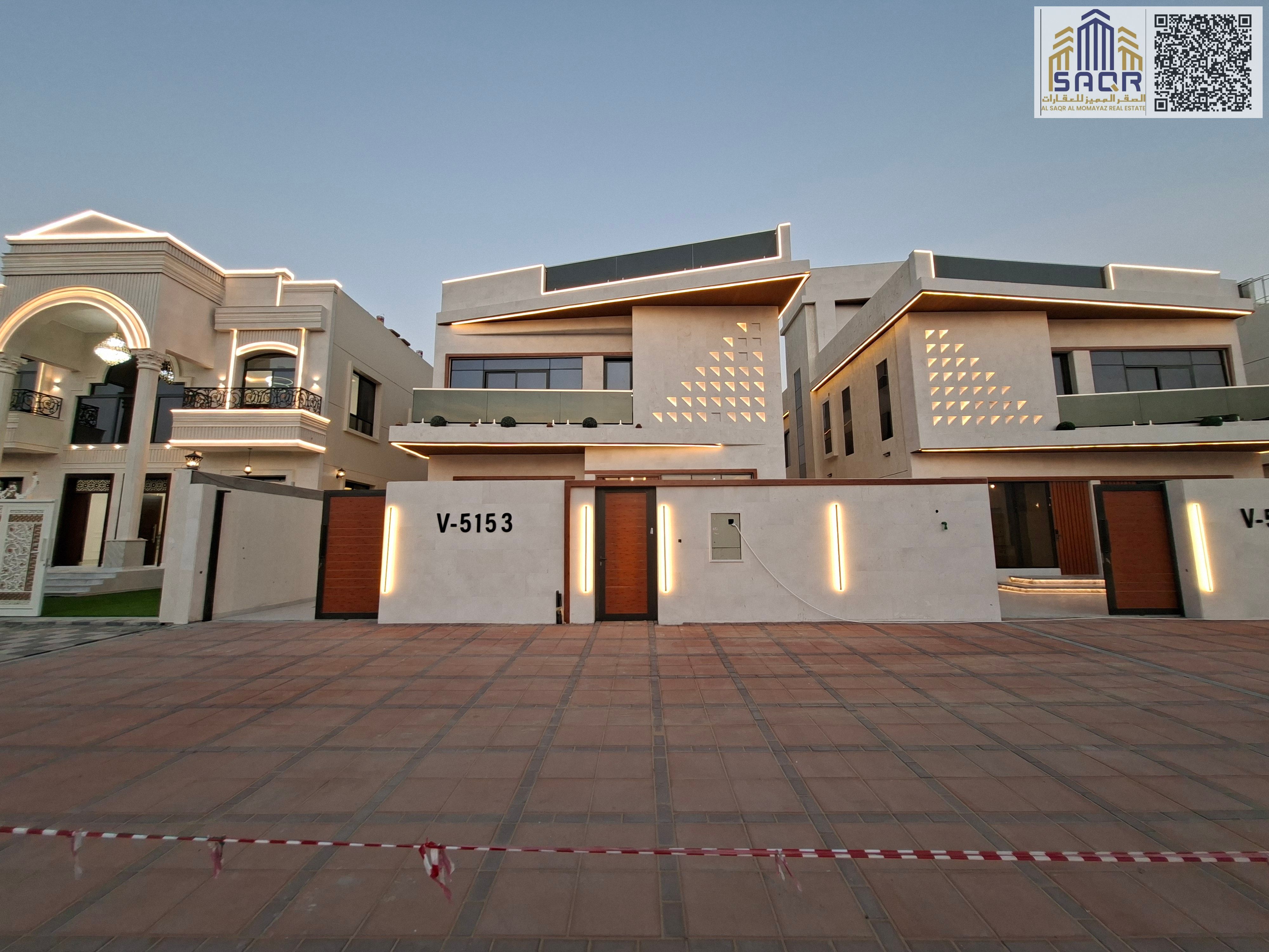 Modern villa pool including registration fees, water, electricity, and air conditioning / Freehold ownership for all nationalities / Personalized finishing