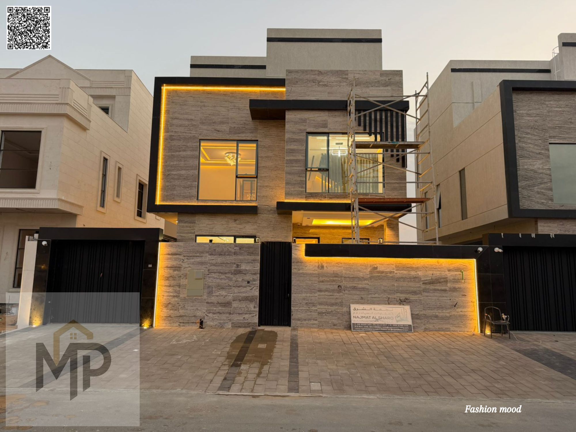 5 master rooms, majlis, 2 halls, elevator, pool, roof | freehold | the price included the registration fees.