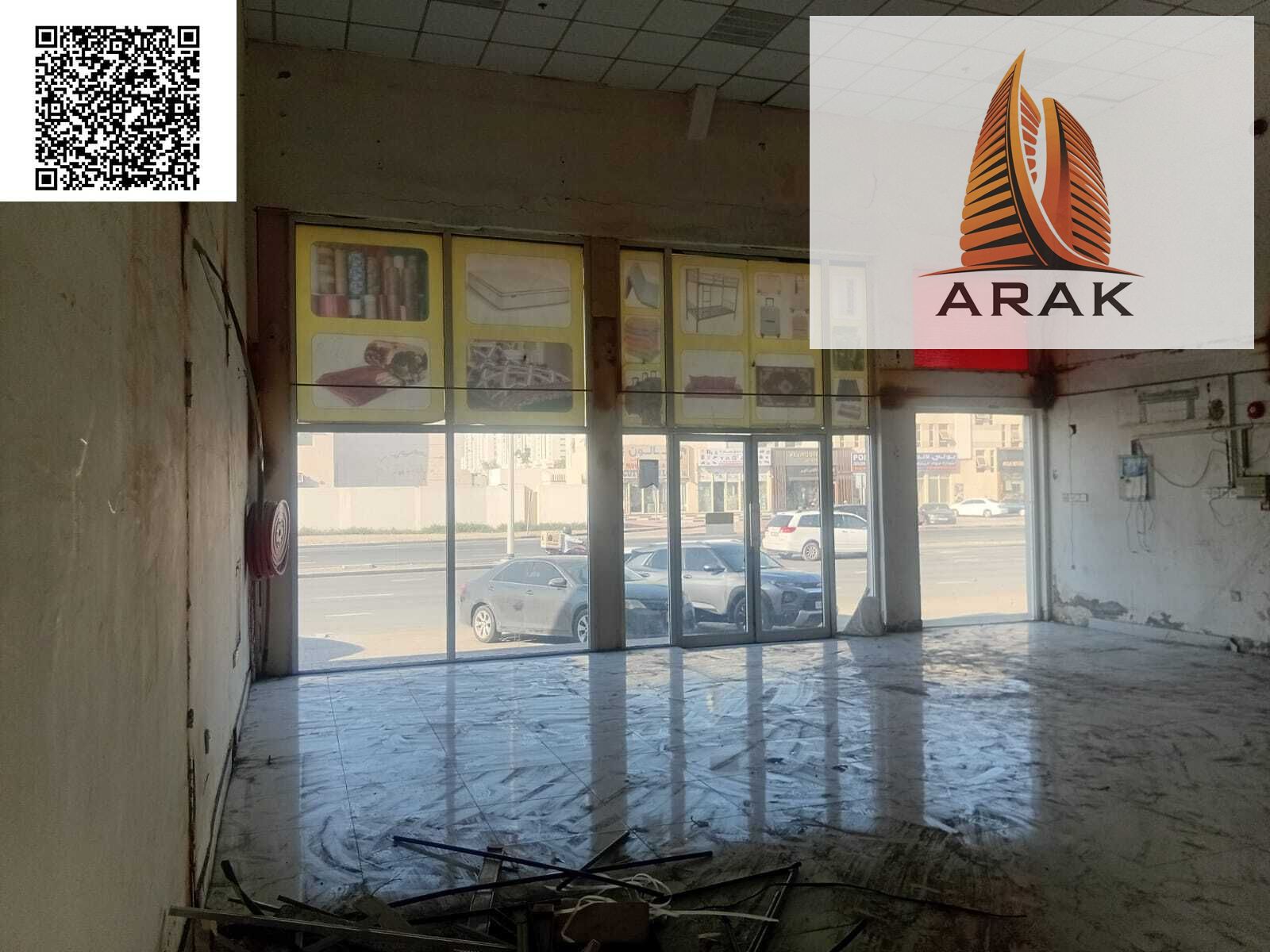 Annual Rent – Ajman Industrial 1 Commercial shop available for annual rent in a prime and active industrial area,