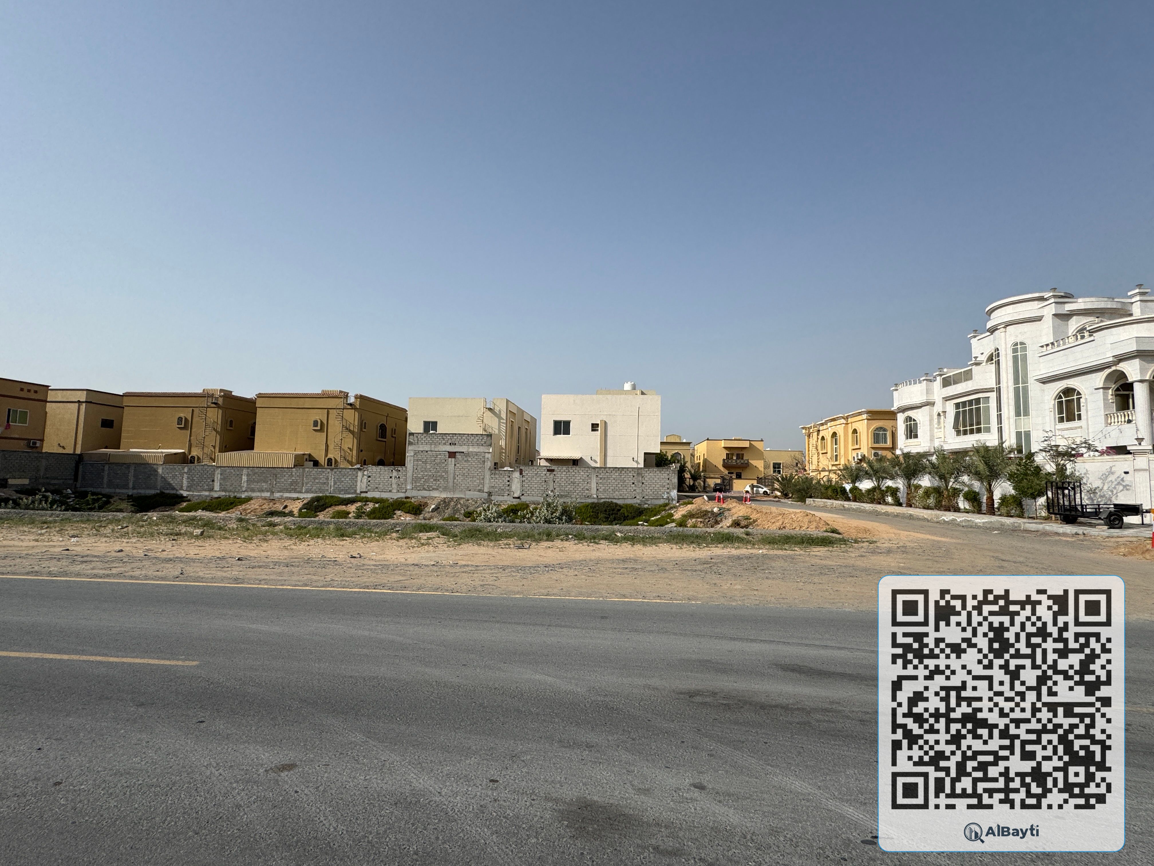 G+2 Corner Plot in Mowaihat 1 | 10000 SQFT | On Asphalt Road | Easy Dubai Access |